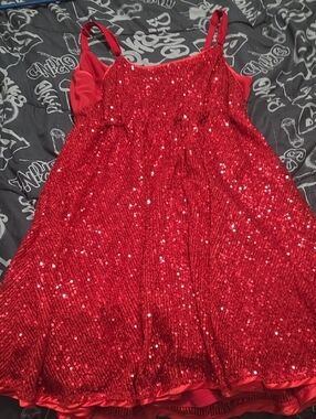 torrid Red Sequin Party Dress for Women
